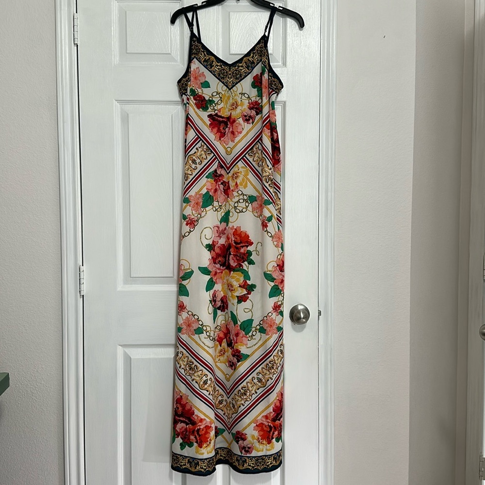 Women Floral pattern dress multicolor